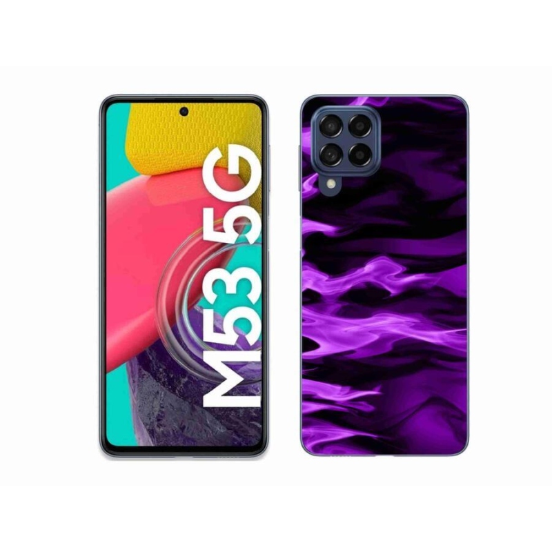 Gél borítás mmCase Samsung Galaxy M53 5G - absztrakt minta 9