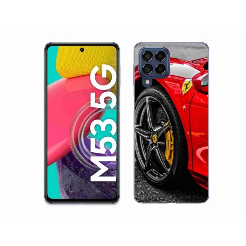 Zselés borítás mmCase Samsung Galaxy M53 5G - autó 1