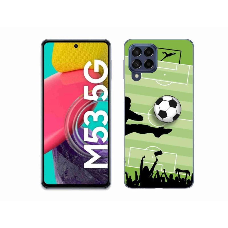 Gél borítás mmCase Samsung Galaxy M53 5G - futball 3