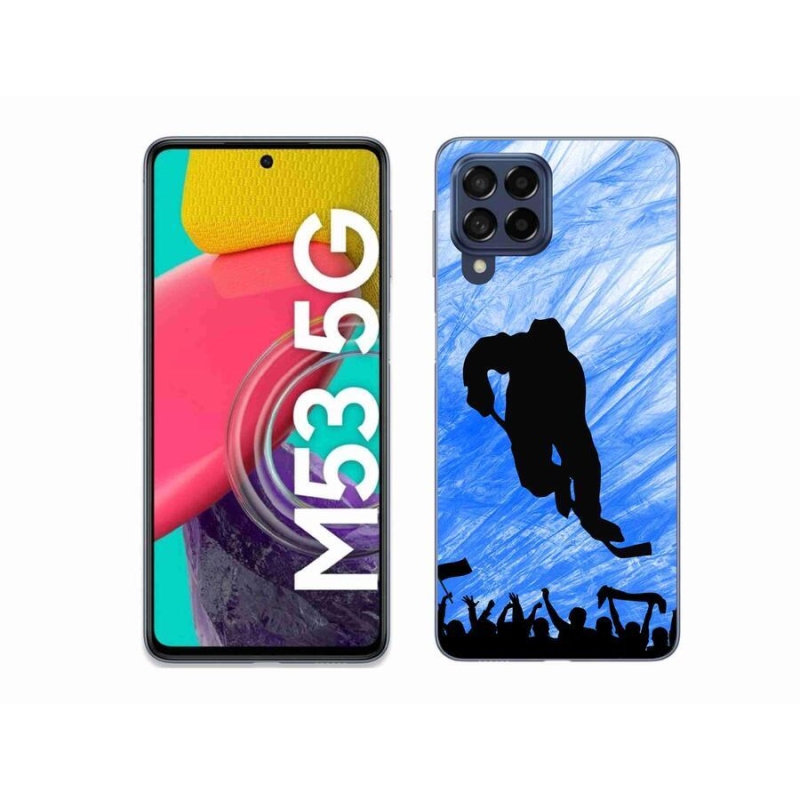 Gél borítás mmCase Samsung Galaxy M53 5G - hokis játékoshoz