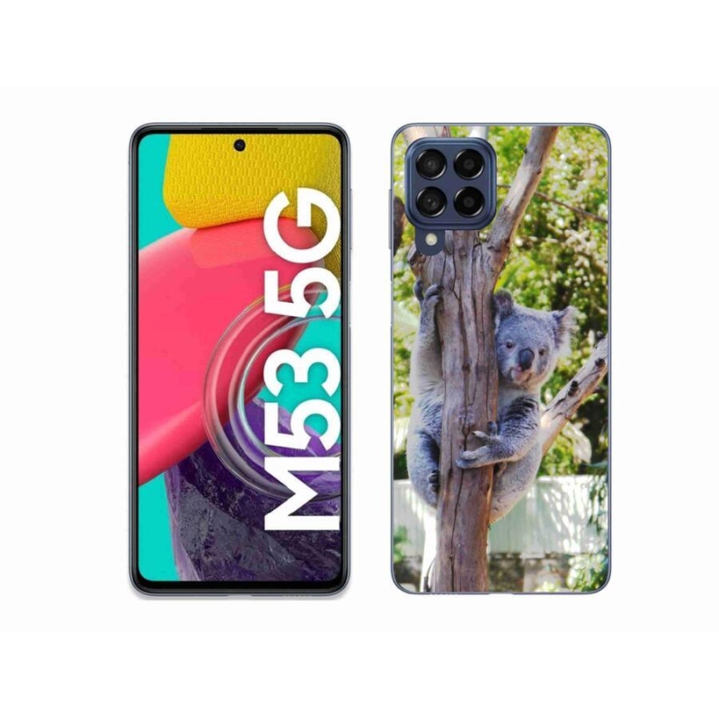 Zselés borítás mmCase Samsung Galaxy M53 5G - koala