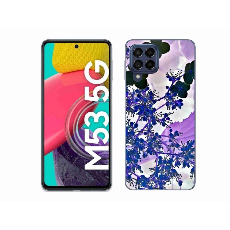 Zselés borítás mmCase Samsung Galaxy M53 5G - hortenzia virág