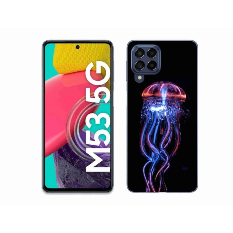 Zselés borítás mmCase Samsung Galaxy M53 5G - medúza