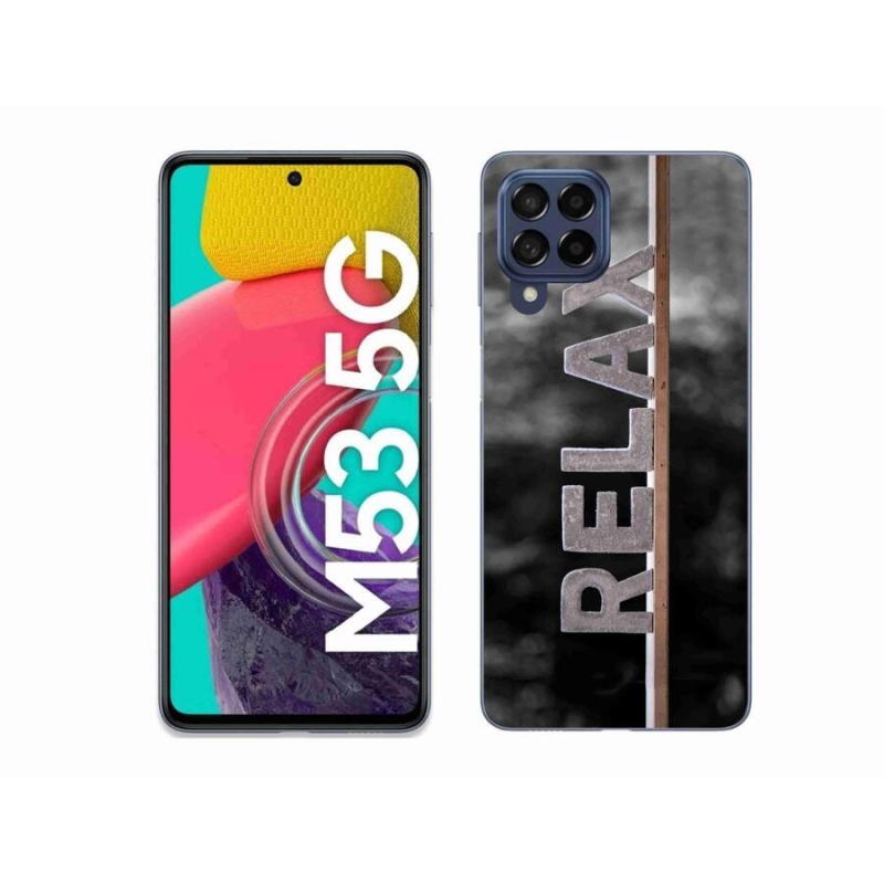 Zselés borítás mmCase Samsung Galaxy M53 5G - relax 1