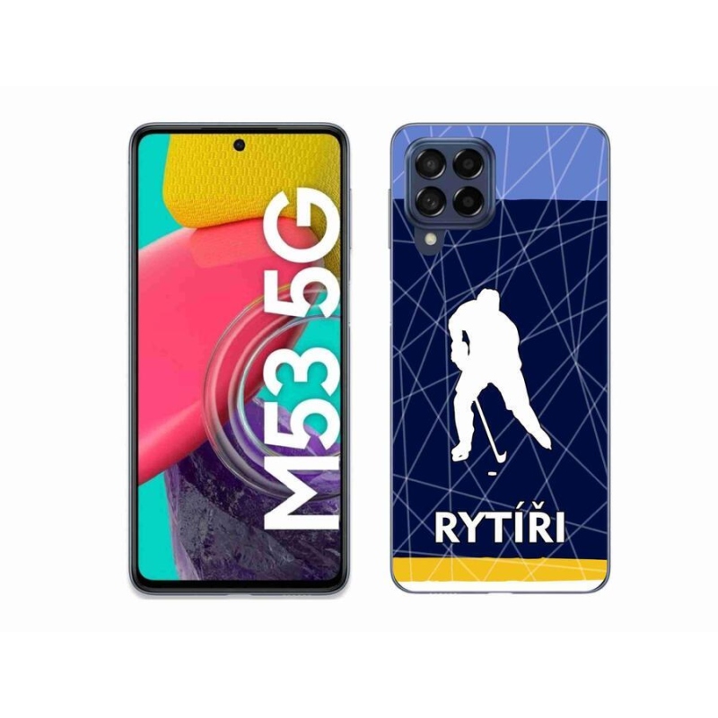 Zselés borítás mmCase Samsung Galaxy M53 5G - lovagok