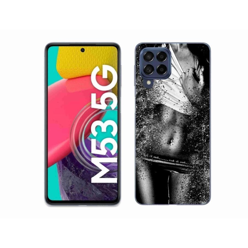 Gél borító mmCase Samsung Galaxy M53 5G - szexi nő 1