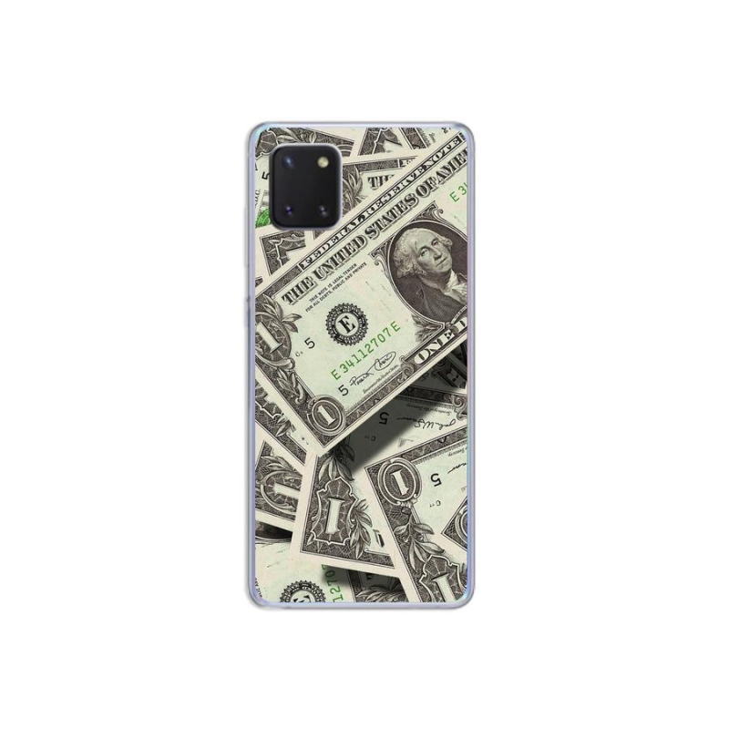 Zselés borítás mmCase Samsung Galaxy Note 10 Lite készülékhez - US dollár