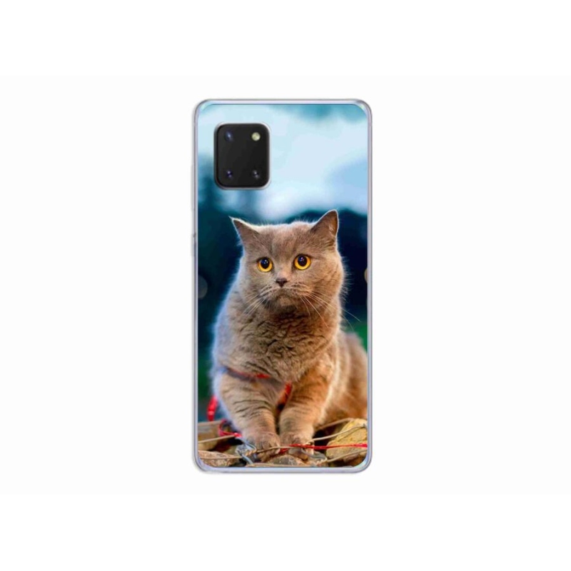 Gél védőhuzat mmCase Samsung Galaxy Note 10 Lite készülékhez - brit kék 2
