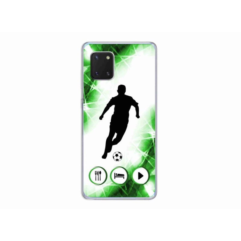 Gél borítás mmCase Samsung Galaxy Note 10 Lite készülékhez - focista