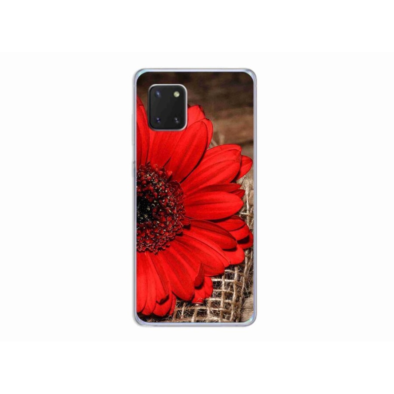 Gél borítás mmCase Samsung Galaxy Note 10 Lite készülékhez - gerbera