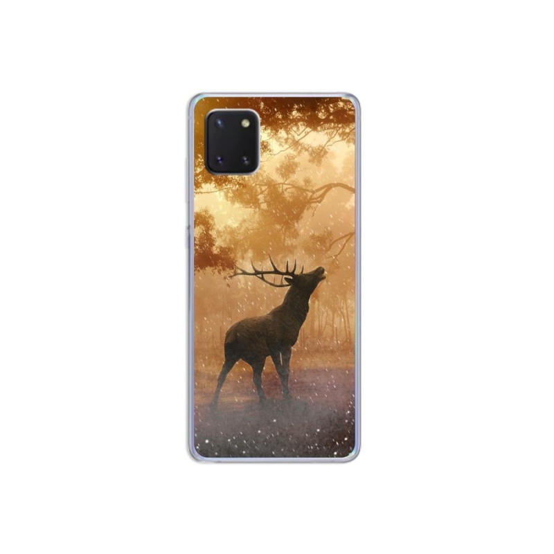 Zselés borítás mmCase Samsung Galaxy Note 10 Lite készülékhez - szarvas a vadászaton