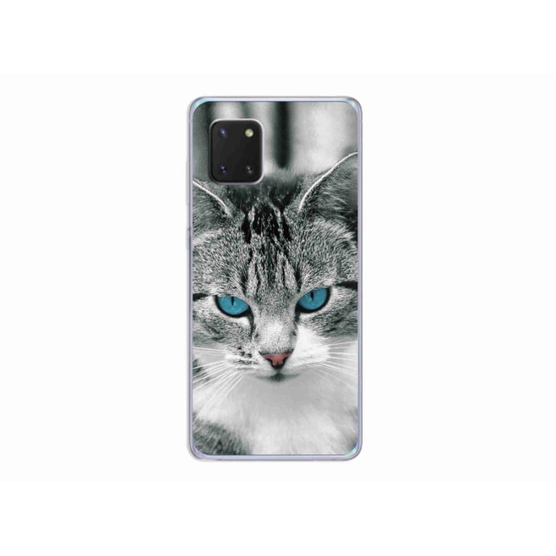 Zselés borítás mmCase Samsung Galaxy Note 10 Lite készülékhez - macskaszem 1