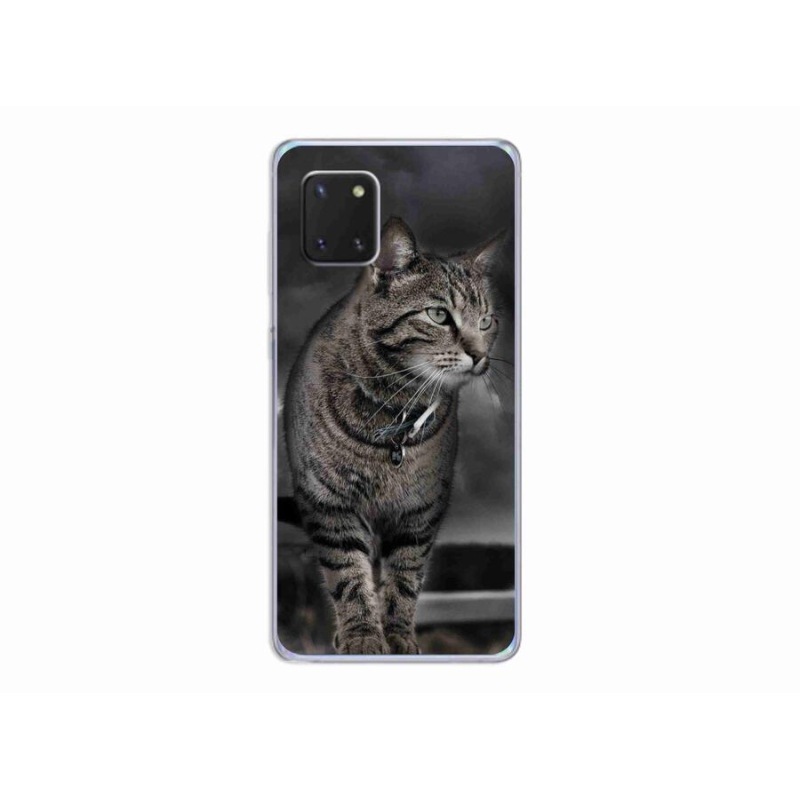 Zselés borítás mmCase Samsung Galaxy Note 10 Lite készülékhez - macska