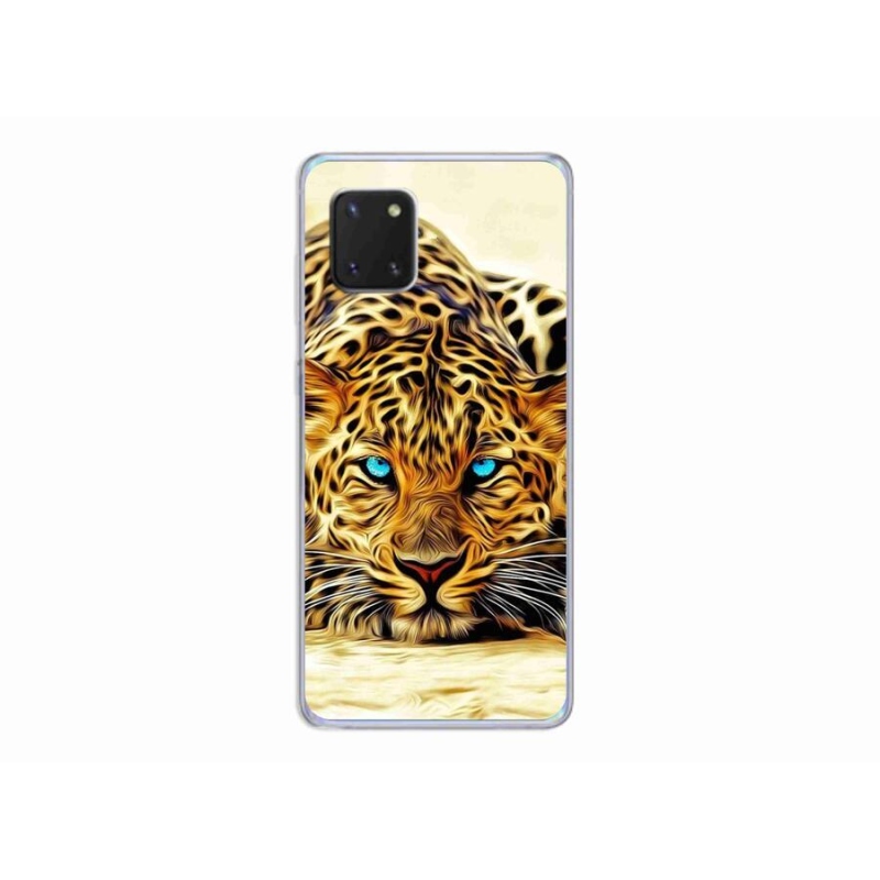 Zselés borítás mmCase Samsung Galaxy Note 10 Lite készülékhez - rajzfilm tigris
