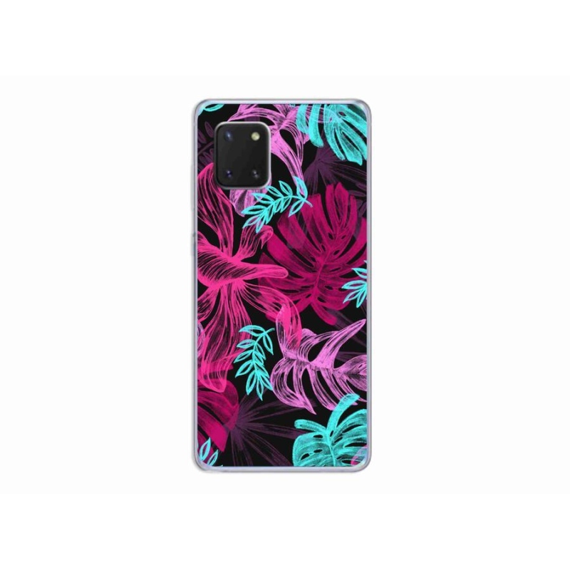 Zselés borítás mmCase a Samsung Galaxy Note 10 Lite készülékhez - virágok 1
