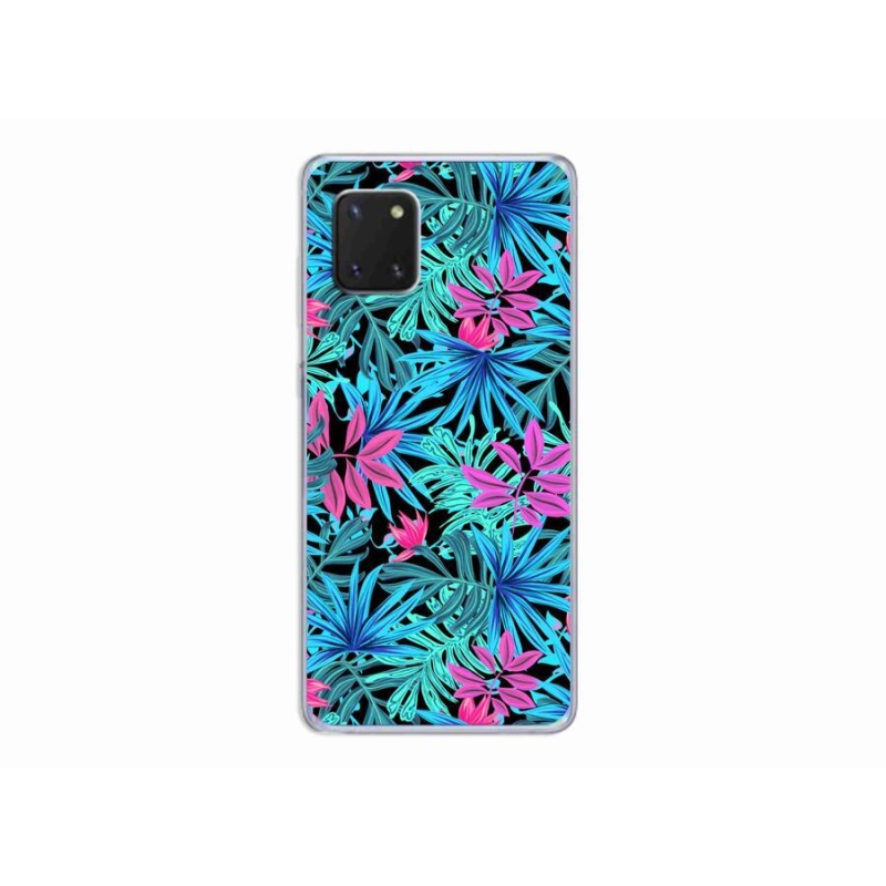 Gél borítás mmCase Samsung Galaxy Note 10 Lite készülékhez - virágok 3