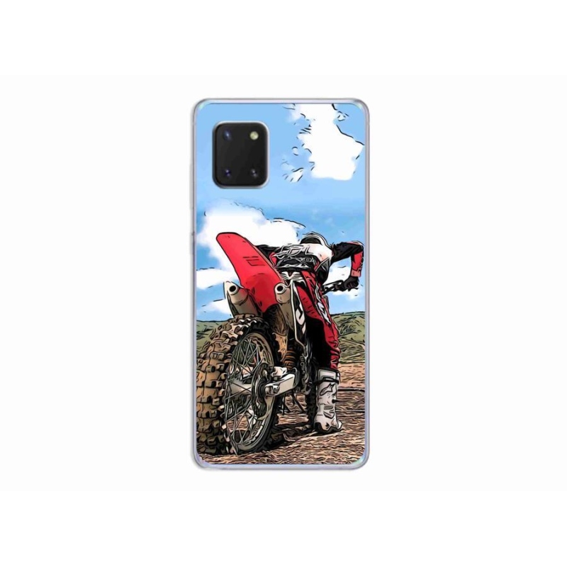 Zselés borítás mmCase Samsung Galaxy Note 10 Lite készülékhez - moto