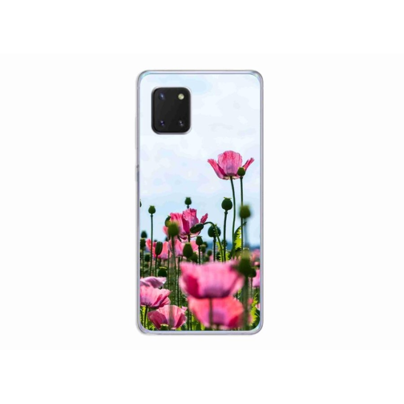 Gél védőhuzat mmCase Samsung Galaxy Note 10 Lite készülékhez - mákos színű