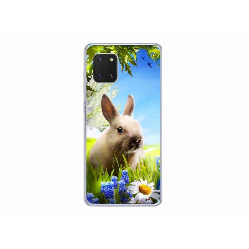 Zselés borítás mmCase Samsung Galaxy Note 10 Lite készülékhez - nyuszi