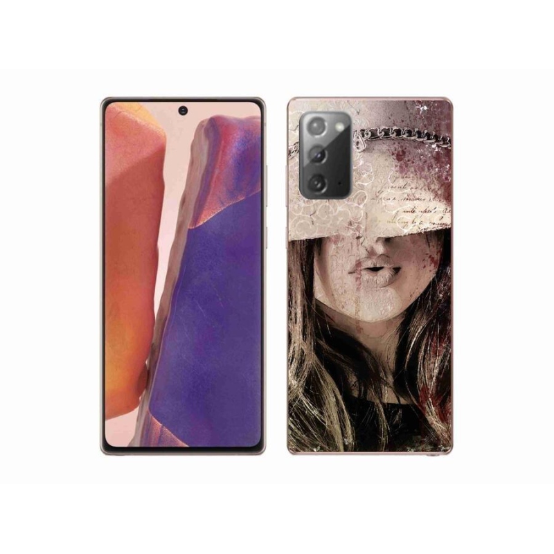 Gél védőhuzat mmCase Samsung Galaxy Note 20/Note 20 5G - lány