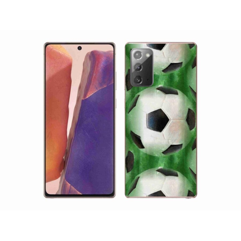 Gél borítás mmCase Samsung Galaxy Note 20/Note 20 5G - focilabda