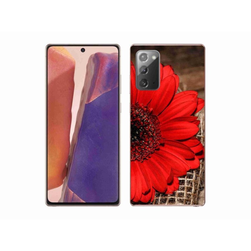 Zselés borítás mmCase Samsung Galaxy Note 20/Note 20 5G - gerbera