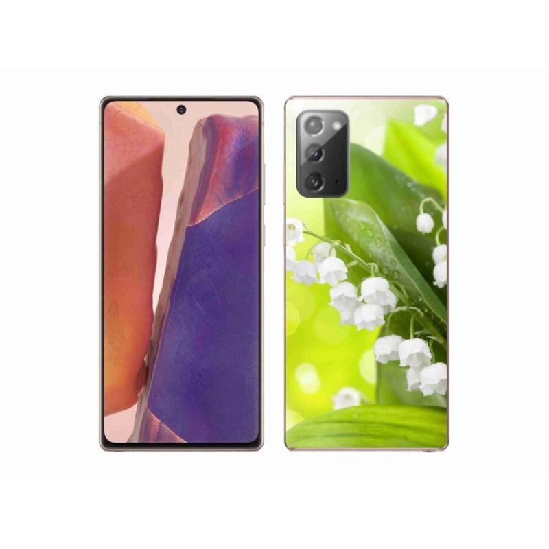 Zselés borítás mmCase Samsung Galaxy Note 20/Note 20 5G - lily of the valley (gyöngyvirág)