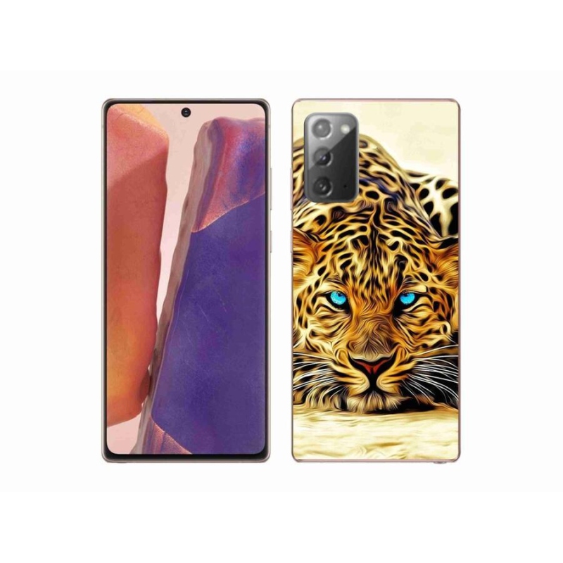 Zselés borítás mmCase Samsung Galaxy Note 20/Note 20 5G - rajzfilm tigrishez