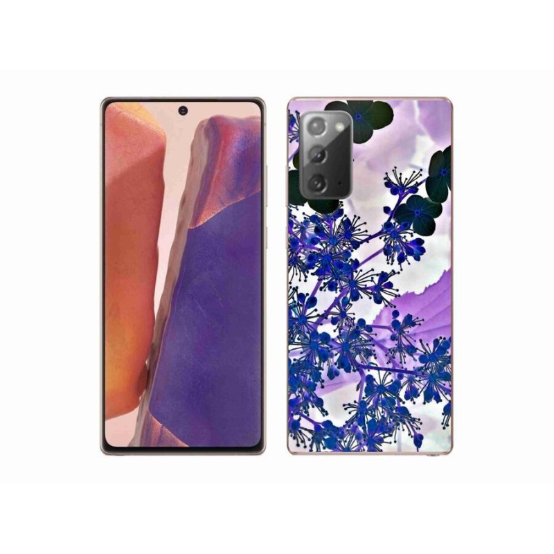 Zselés borítás mmCase Samsung Galaxy Note 20/Note 20 5G - hortenzia virág