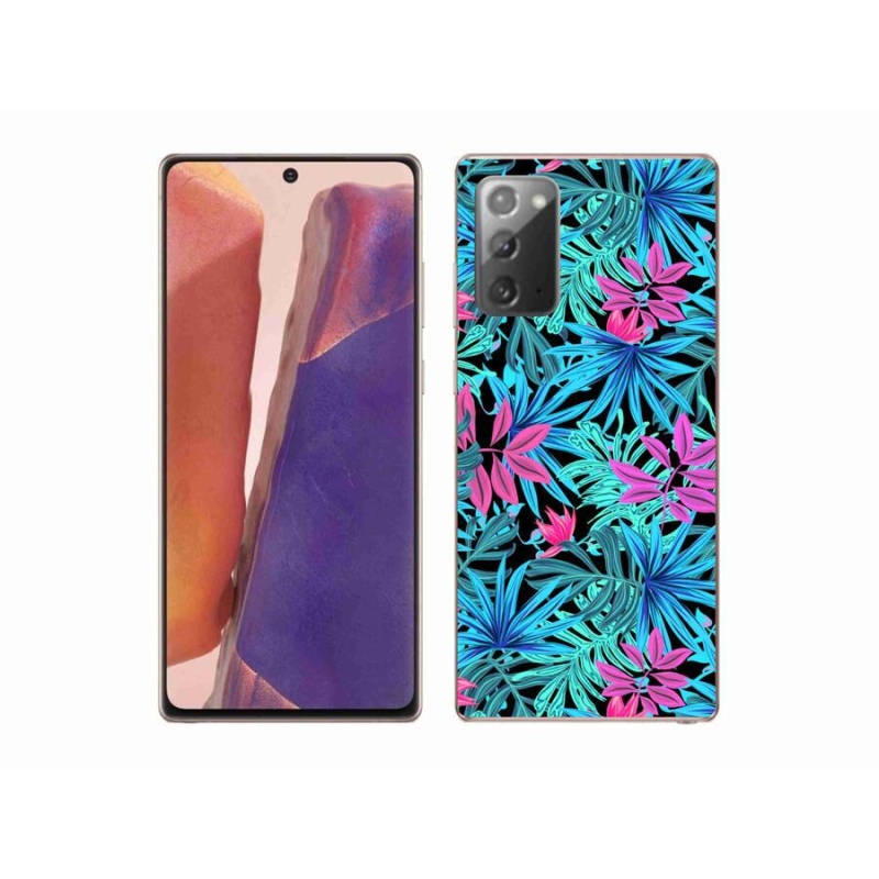 Zselés borítás mmCase Samsung Galaxy Note 20/Note 20 5G - virágok 3