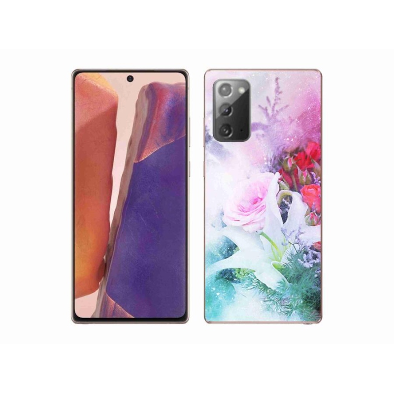 Gél borítás mmCase Samsung Galaxy Note 20/Note 20 5G - virágok 4
