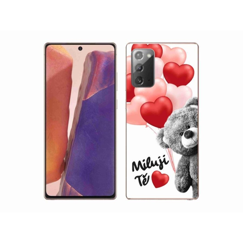 Gél borító mmCase Samsung Galaxy Note 20/Note 20 5G - I love you (Szeretlek)