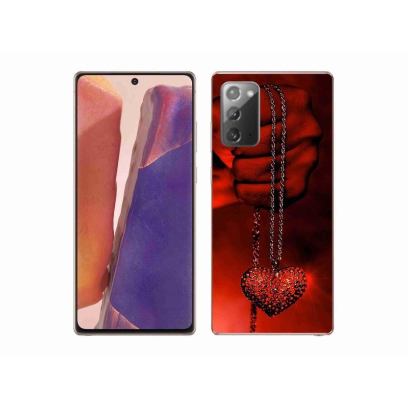 Zselés borítás mmCase Samsung Galaxy Note 20/Note 20 5G - nyaklánc
