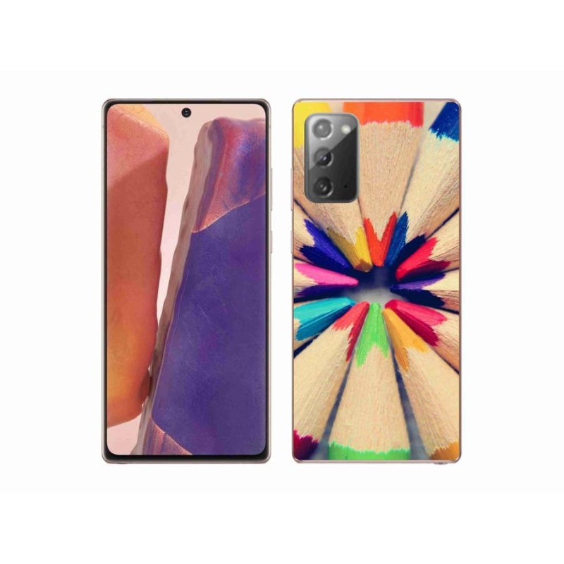Zselés borítás mmCase Samsung Galaxy Note 20/Note 20 5G - zsírkrétákhoz