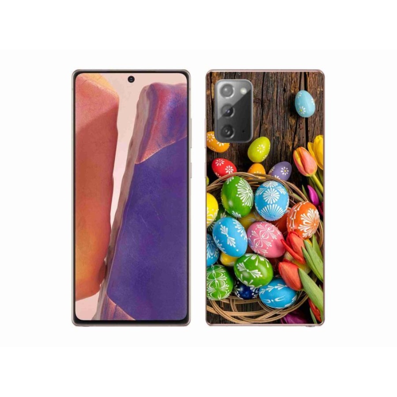 Zselés borítás mmCase Samsung Galaxy Note 20/Note 20 5G - Húsvéti tojás