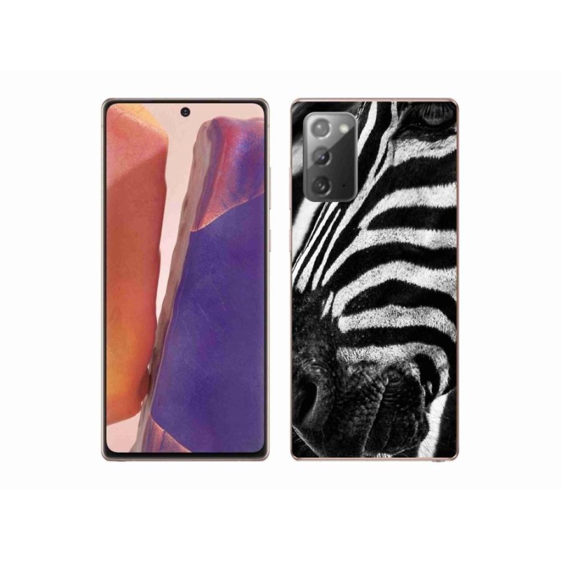 Zselés borító mmCase Samsung Galaxy Note 20/Note 20 5G - zebra