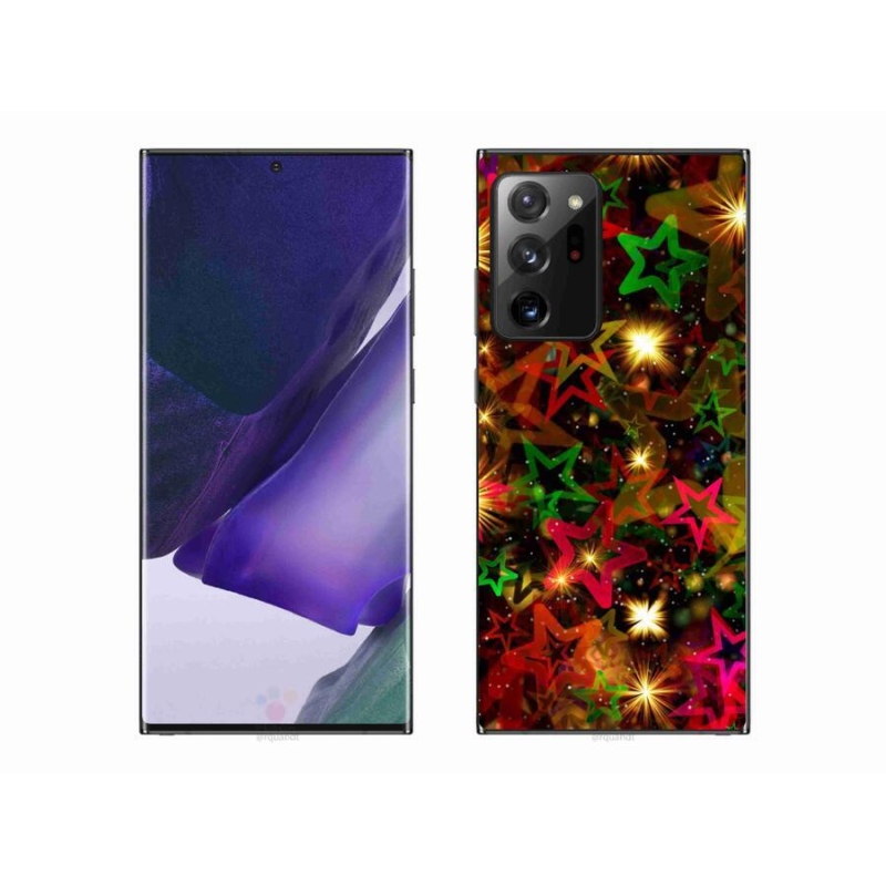 Gél borítás mmCase Samsung Galaxy Note 20 Ultra - színes csillagok