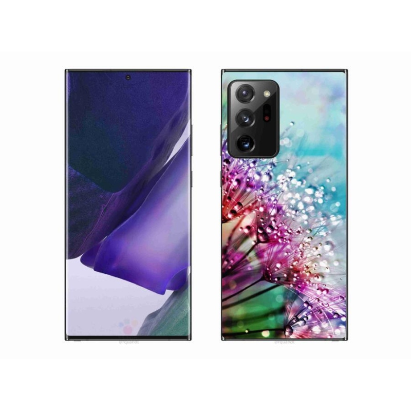 Gél védőhuzat mmCase mobiltelefonhoz Samsung Galaxy Note 20 Ultra - színes virágok