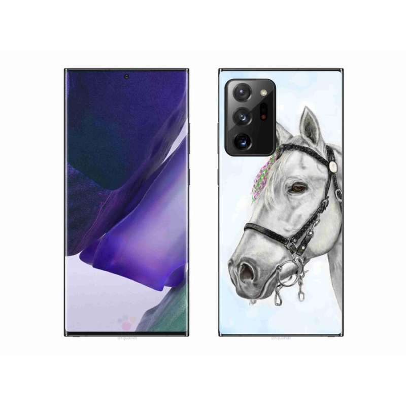Gél védőhuzat mmCase Samsung Galaxy Note 20 Ultra - fehér ló 1