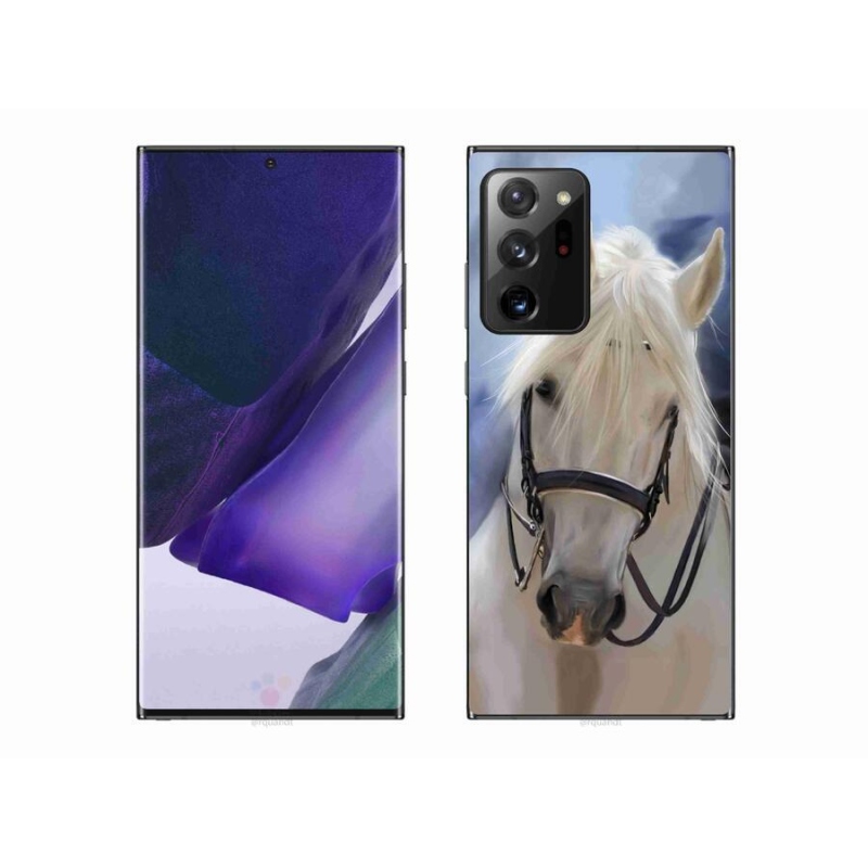 Zselés borítás mmCase Samsung Galaxy Note 20 Ultra - fehér ló