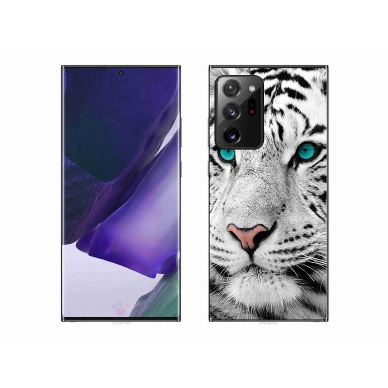 Zselés borítás mmCase Samsung Galaxy Note 20 Ultra - fehér tigris