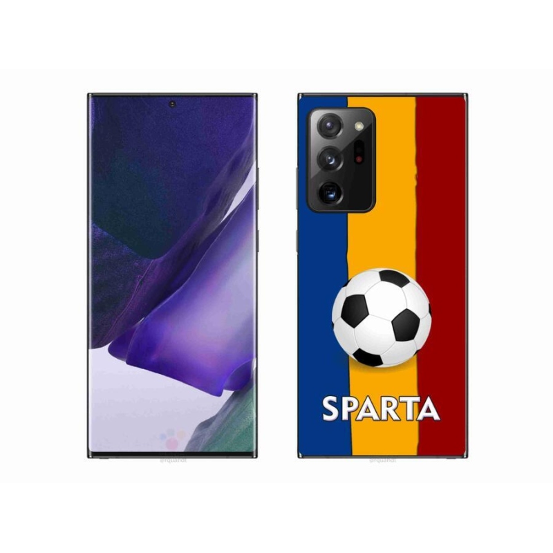 Zselés borítás mmCase Samsung Galaxy Note 20 Ultra - futball 1