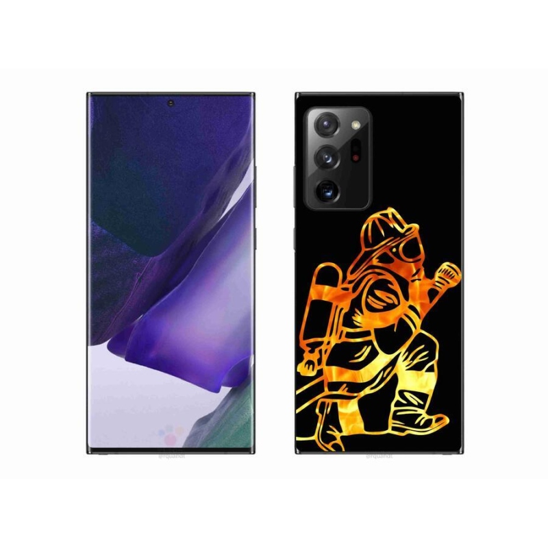 Zselés borítás mmCase Samsung Galaxy Note 20 Ultra - tűzoltó 1
