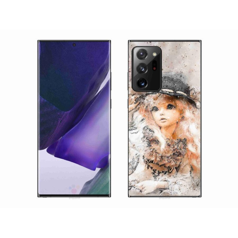 Zselés borítás mmCase Samsung Galaxy Note 20 Ultra - lány kalapban