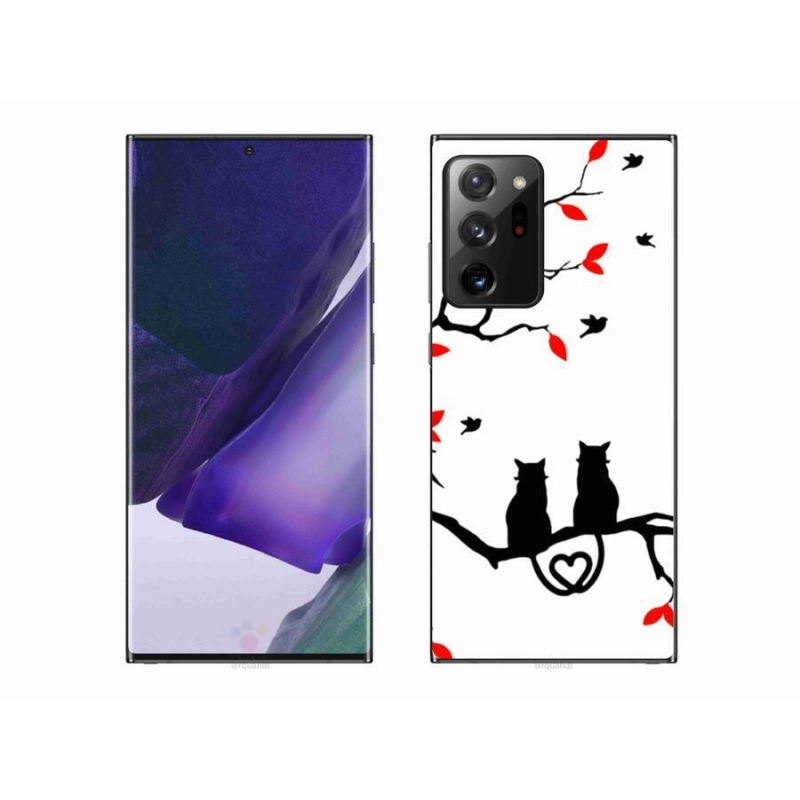 Gél borítás mmCase Samsung Galaxy Note 20 Ultra - macskaszerelem