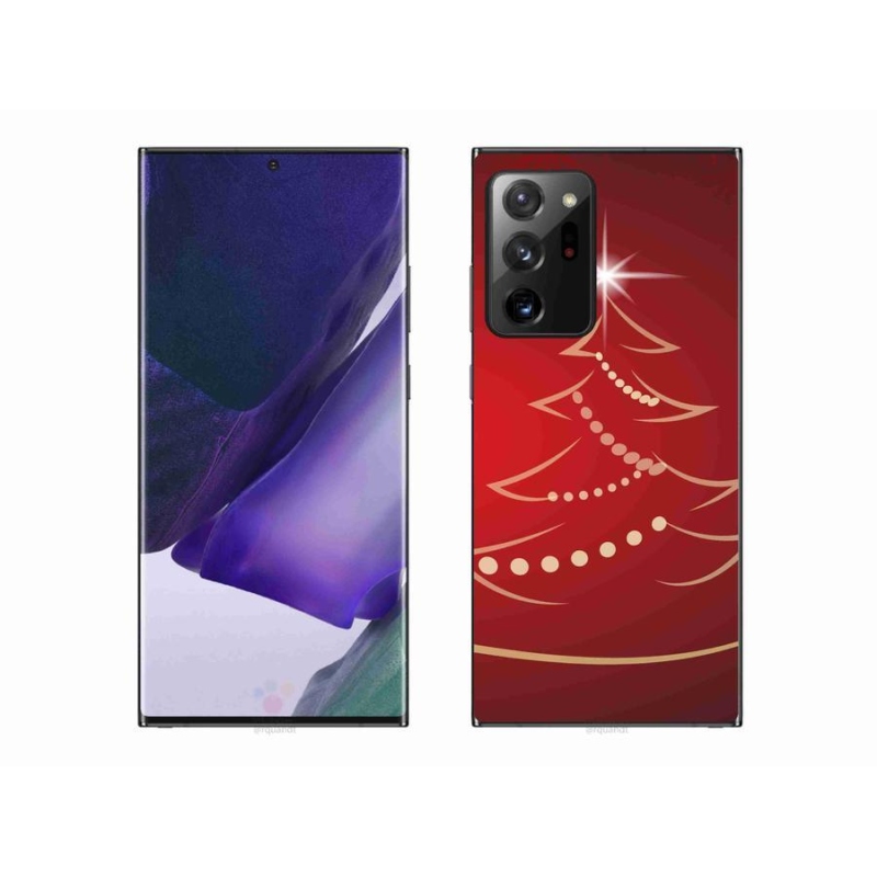 Gél borító mmCase Samsung Galaxy Note 20 Ultra - karácsonyfa karikatúra