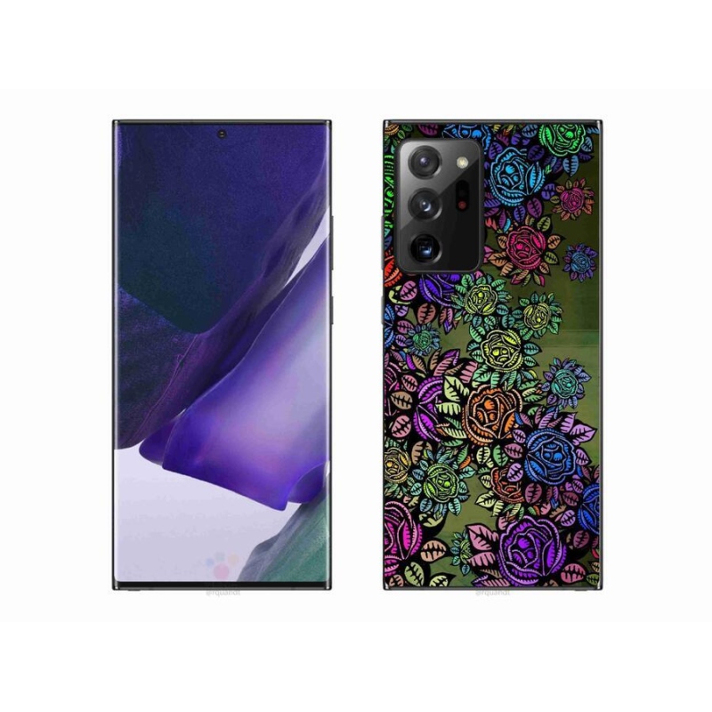 Gél borító mmCase Samsung Galaxy Note 20 Ultra - virágok 6