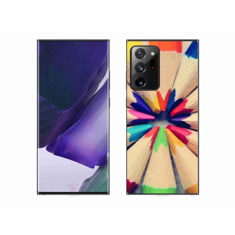 Zselés borító mmCase Samsung Galaxy Note 20 Ultra - zsírkrétákhoz