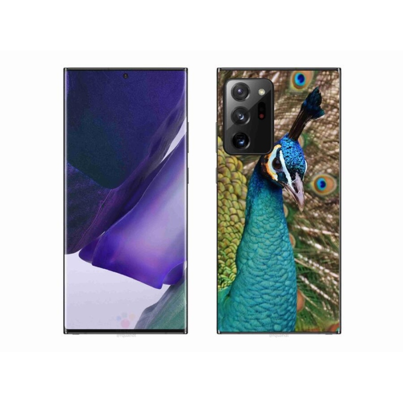 Zselés borítás mmCase Samsung Galaxy Note 20 Ultra - páva