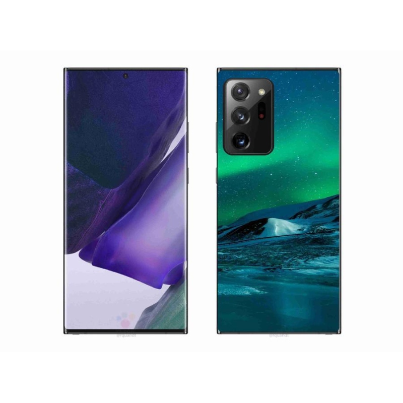 Gél borítás mmCase Samsung Galaxy Note 20 Ultra - aurora borealis